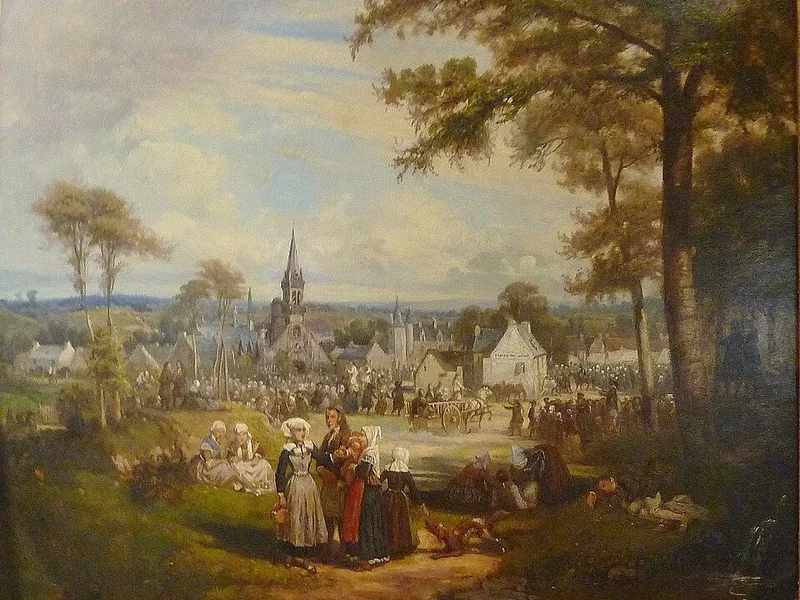 1802-Louis Caradec - Fiera bretone